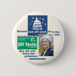 Jill Stein for President 2012 6 Cm Round Badge