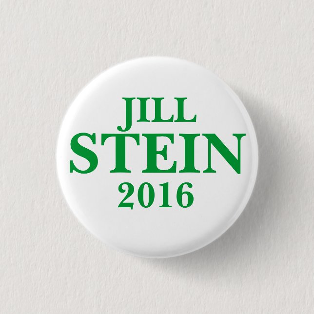 Jill STEIN FOR PRESIDENT 2016 3 Cm Round Badge (Front)