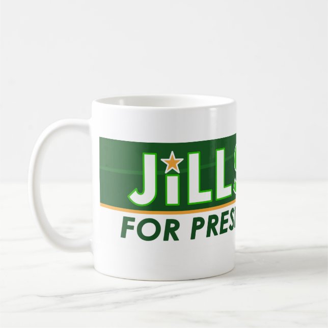 Jill Stein for President 2016 Green Party Mug Cup (Left)