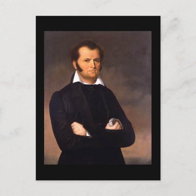 Jim Bowie Postcard (Front)