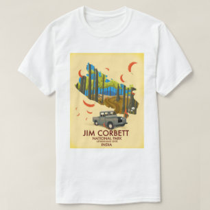 Jim Corbett National Park, Uttarakhand State T-Shirt