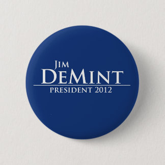 Jim DeMint for President 2012 6 Cm Round Badge