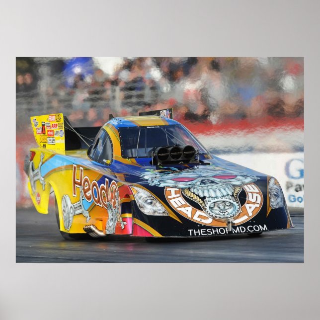 Jim Head Top Fuel Funny Car Print (Front)