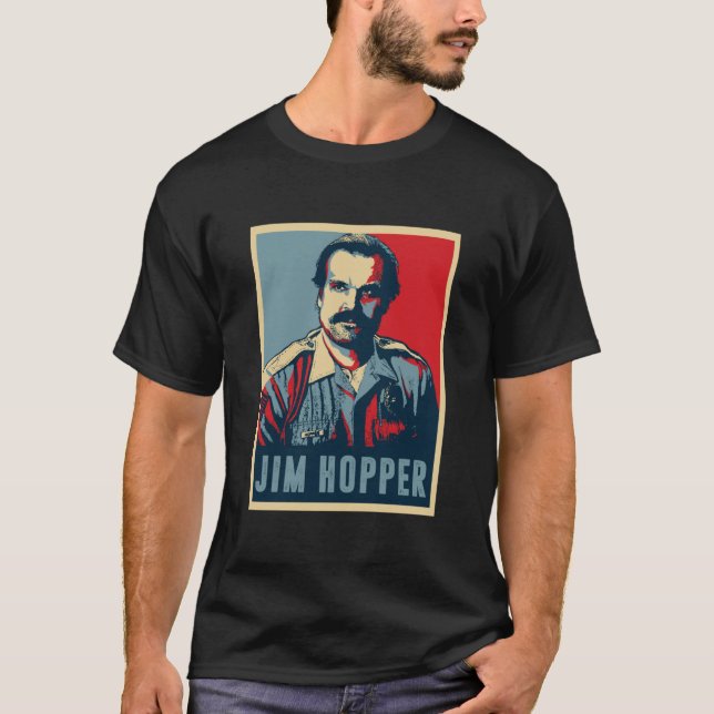 Jim Hopper  T-Shirt (Front)