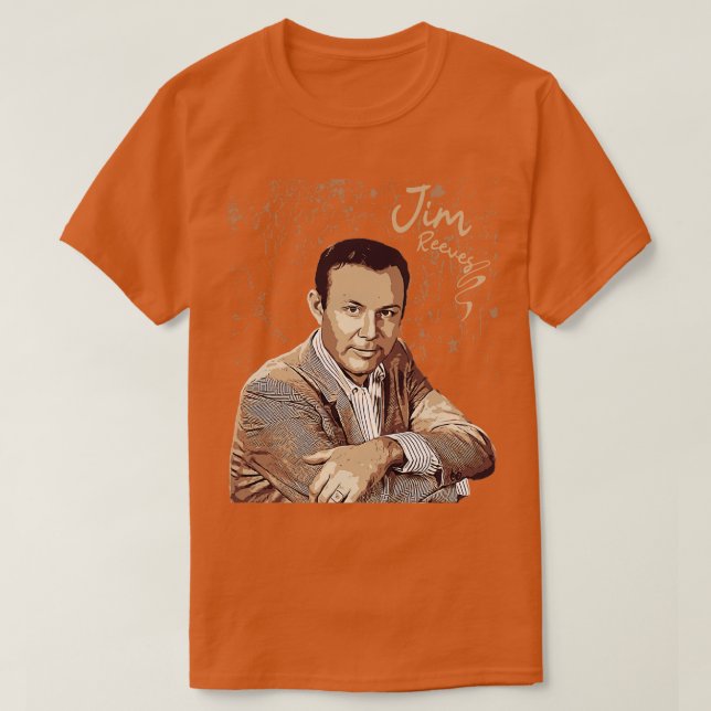 Jim Reeves T-Shirt (Design Front)