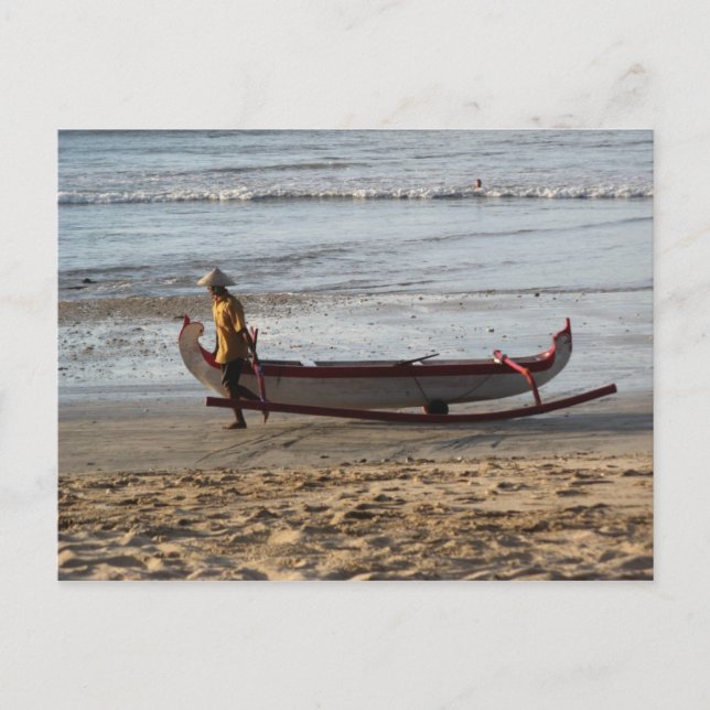 Jimbaran Beach Postcard (Front)