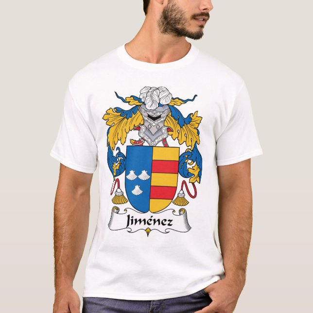 Jimenez Family Crest T-Shirt (Front)