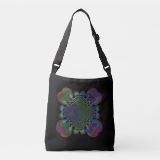 Jimette Colorful Design Tape-Bag Crossbody Bag