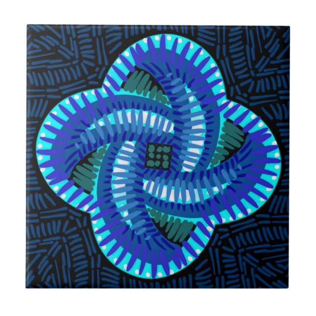 Jimette Design ceramic 2020 collection Tile (Front)