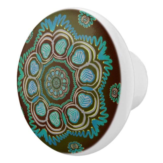Jimette Design handle collection 2019. Ceramic Knob (Right)