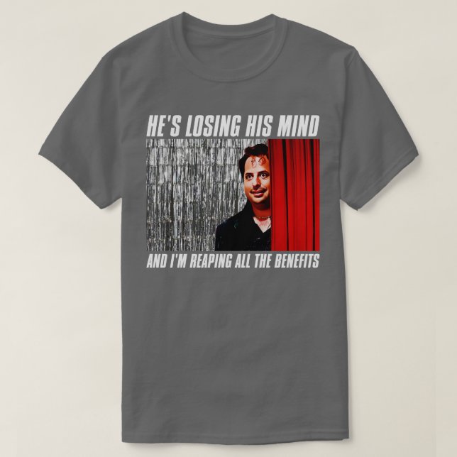 Jimmie Moore Hes Losing His Mind T-Shirt (Design Front)