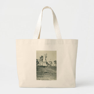 Jimmie Richardson jumping spoke. Large Tote Bag