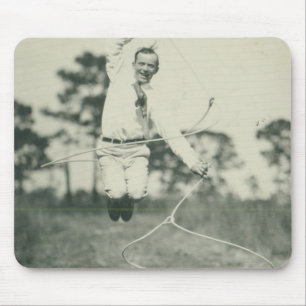 Jimmie Richardson jumping spoke. Mouse Pad