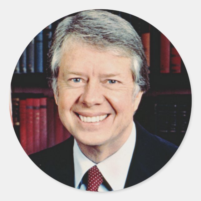 Jimmy Carter 39 Classic Round Sticker (Front)