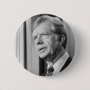 Jimmy Carter 6 Cm Round Badge