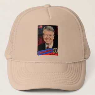 Jimmy Carter Baseball Card Trucker Hat