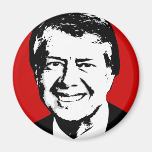 Jimmy Carter Gear Magnet