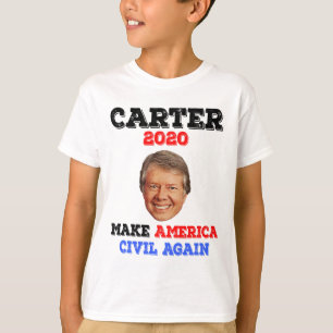Jimmy Carter Make America Civil Again Democrat Gif T-Shirt