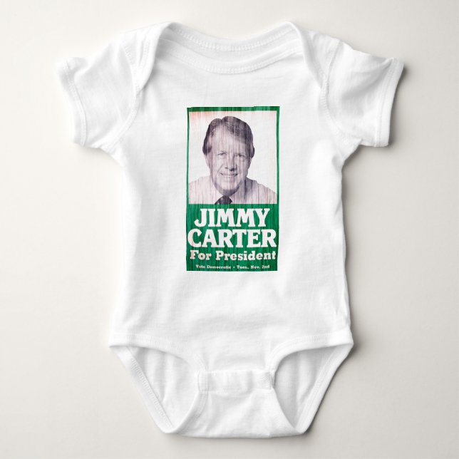 Jimmy Carter Vintage Baby Bodysuit (Front)