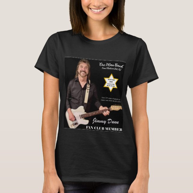 Jimmy Dunn Fan Club Wear T-Shirt (Front)