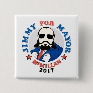 Jimmy McMillan 2017 15 Cm Square Badge