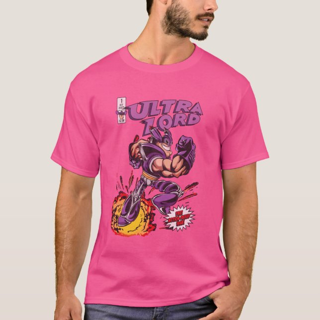 Jimmy Neutron Ultra Lord Comic Cover  T-Shirt (Front)