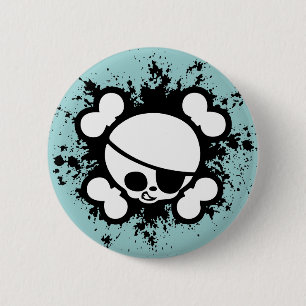 Jimmy Splat 6 Cm Round Badge
