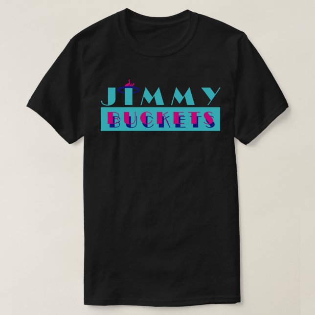 Jimmy Vice Buckets T-Shirt (Design Front)