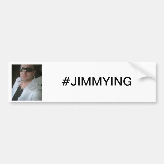#JIMMYING Bumper Sticker (Front)