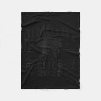 Jimothy For President Usa 2028 Racoon Meme Fleece Blanket