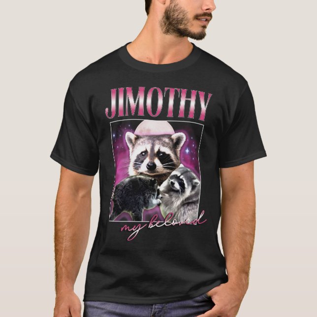 Jimothy Racoon Bootleg T-Shirt (Front)