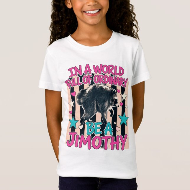 Jimothy Racoon T-Shirt (Front)