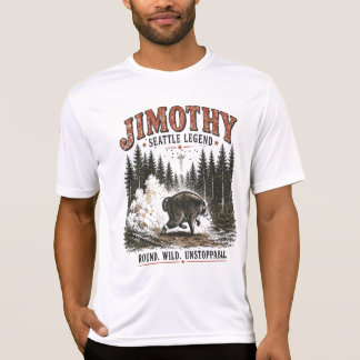 Jimothy Racoon Vintage Wildlife Forest Adventure T-Shirt