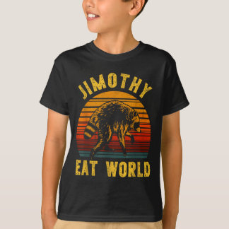 Jimothy Rules The World Funny Racoon Seattle T-Shirt