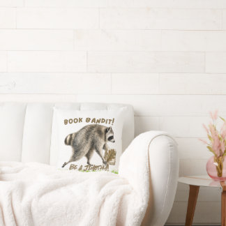 Jimothy the Racoon: Book Bandit Pillow