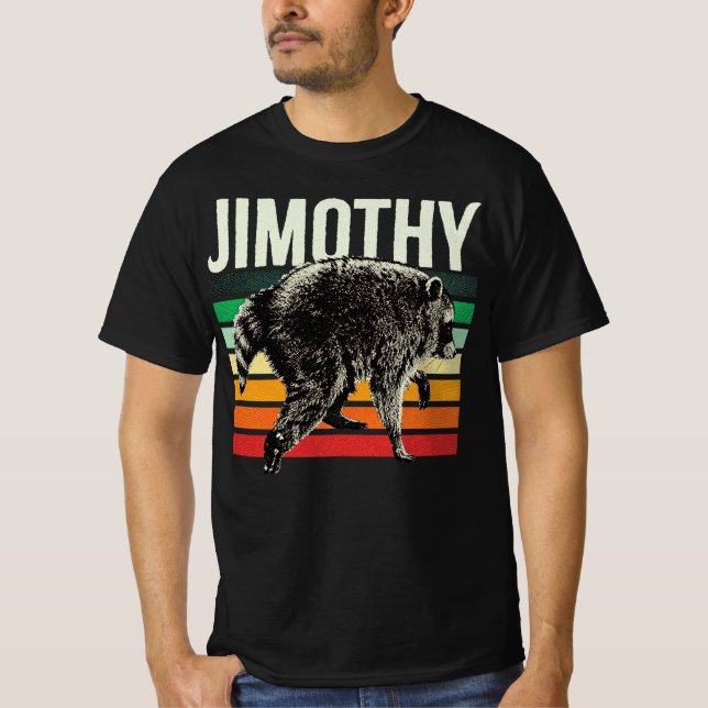 Jimothy the racoon T-Shirt (Front)