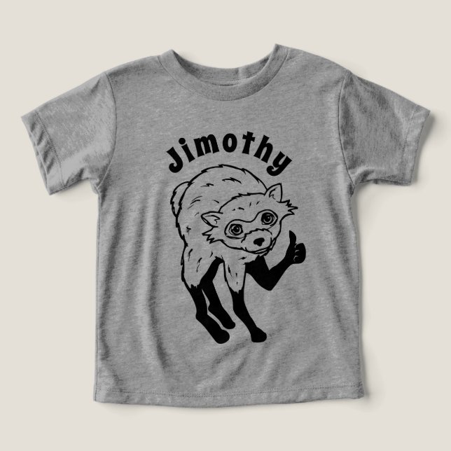 Jimothy The Racoon Thumbs Up (Design Front)
