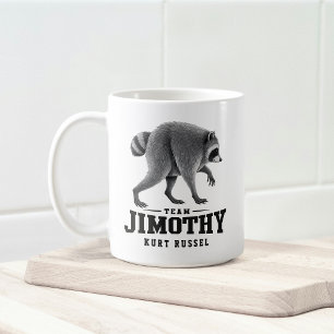 Jimothy Viral Racoon Funny Trash Panda Wildlife Coffee Mug