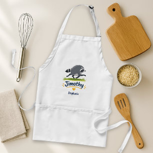 Jimothy Viral Racoon Funny Trash Panda Wildlife Standard Apron