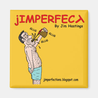 JIMPERFECT Glug Glug Magnet