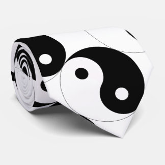 JIN JANG Black White Tie