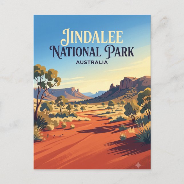 Jindalee National Park Australia Postcard (Front)