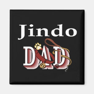 Jindo DOG DAD Magnet