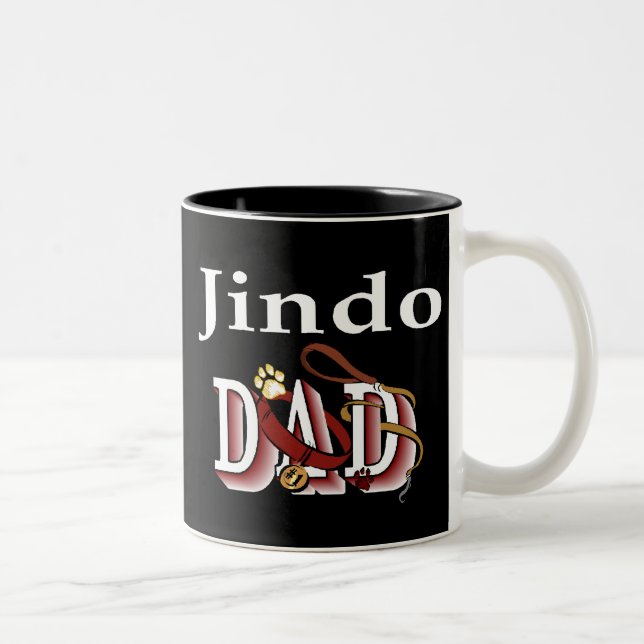 Jindo Dog Dad Mug (Right)