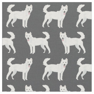 jindo dog dark charcoal fabric