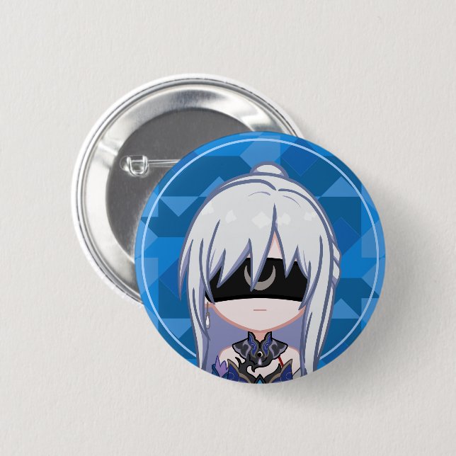 Jing Liu 6 Cm Round Badge (Front & Back)
