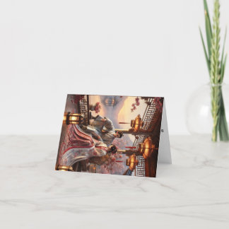 Jing Woman's First Name Greeting Card. Holiday Card