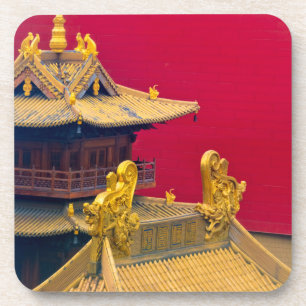 Jing'an Temple, Shanghai, China Coaster
