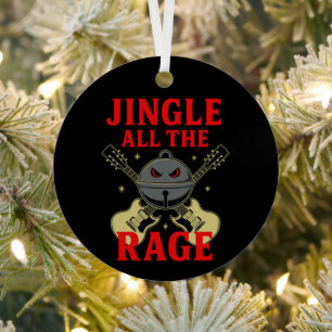 Jingle All the Rage – Heavy Metal Christmas Tree Decoration