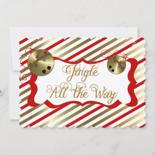 Jingle All the Way Christmas Holiday Card